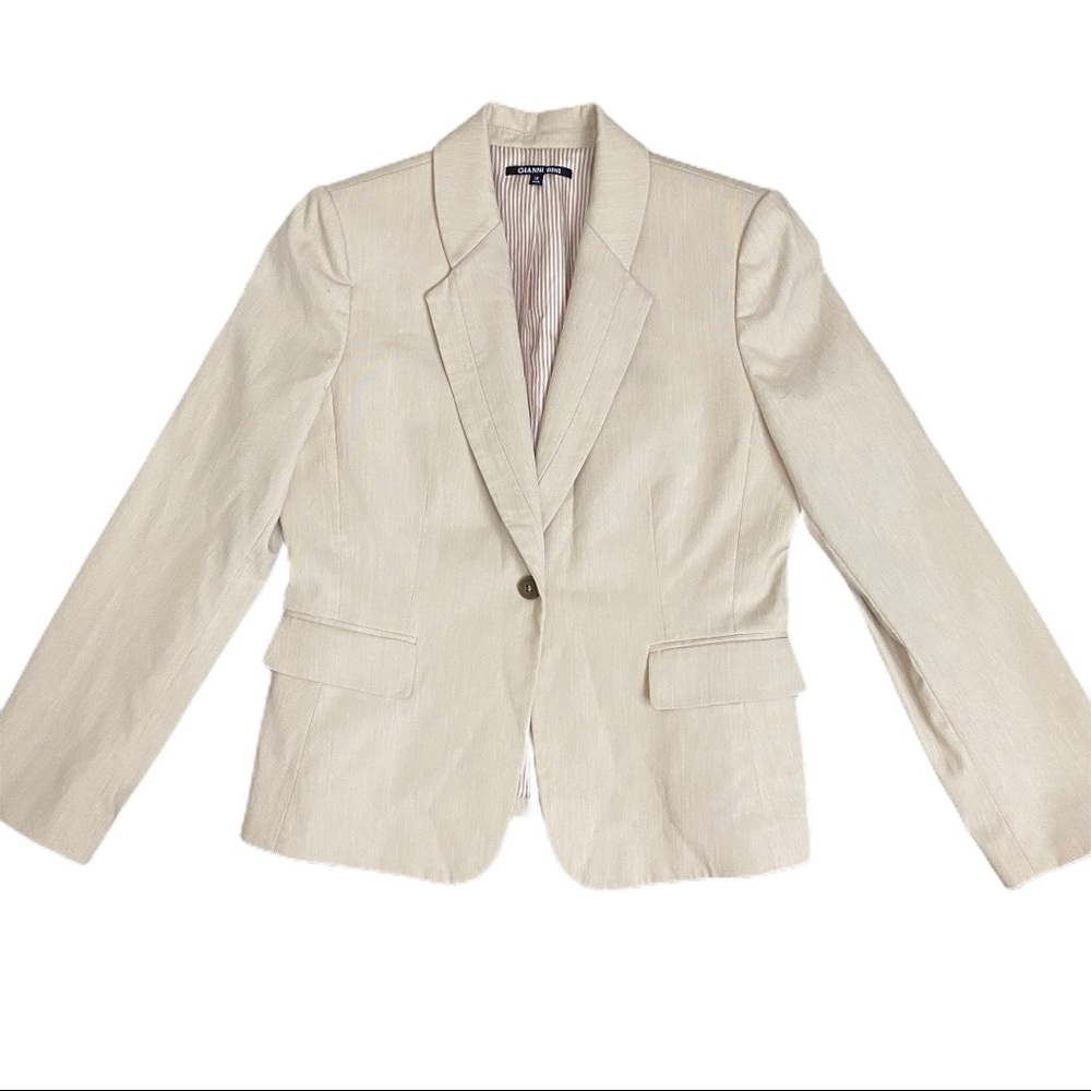Gianni Bini Linen Suit Jacket - Sz 12